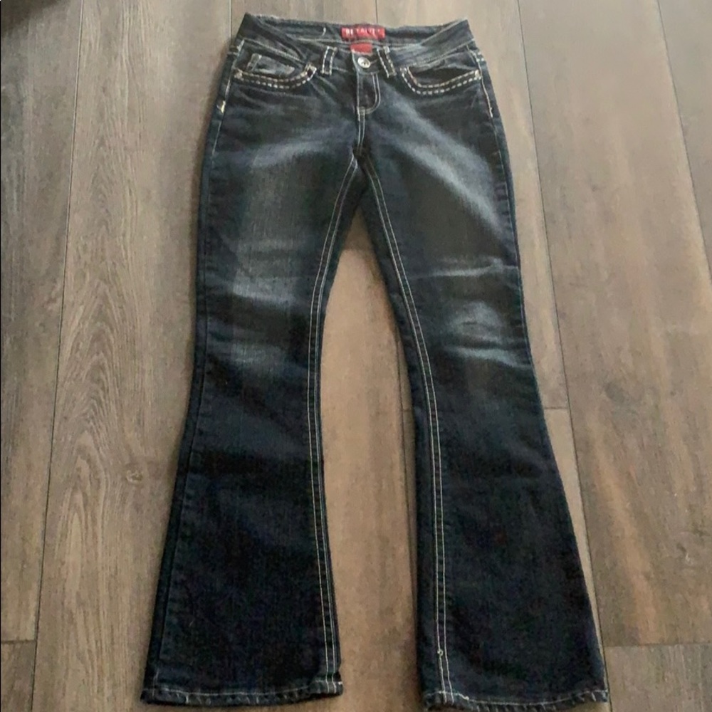 Red Rivet jeans